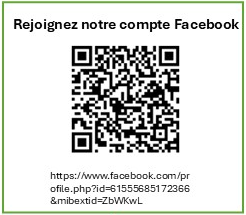 Rejoignez notre page Facebook